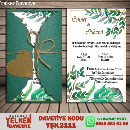 1000 Adet Yesil Burgu Modeller