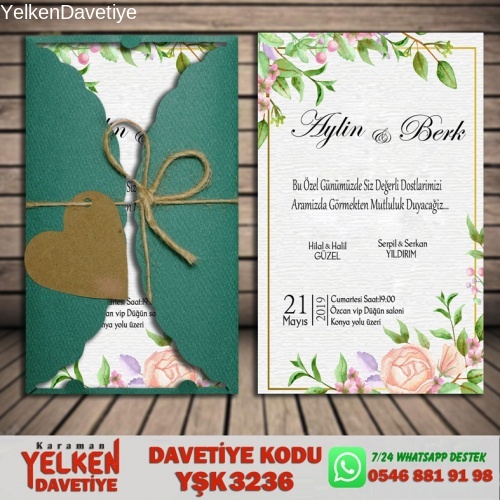 1000 Adet Yesil Burgu Modeller