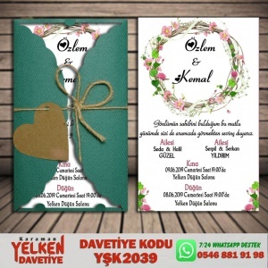 1000 Adet Yesil Burgu Modeller