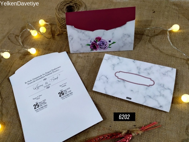 Eko Lüks Davetiye Modeli