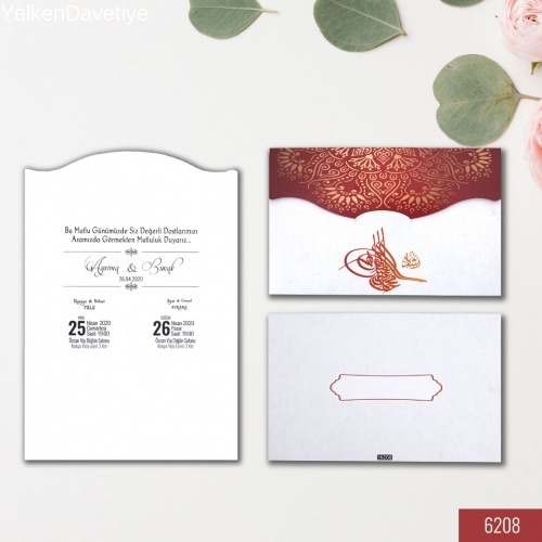 Eko Lüks Davetiye Modeli