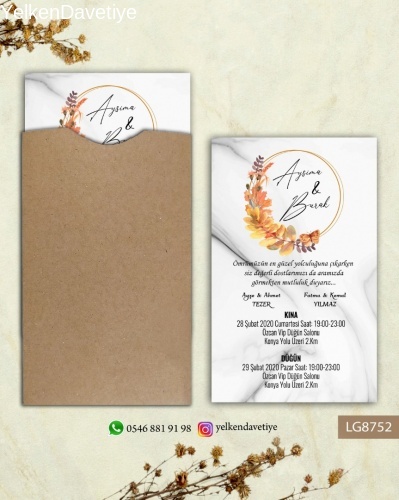 1000 Adet Kraft Kapalı Zarflı Model