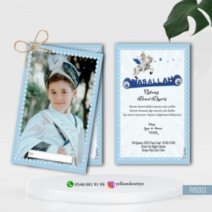 İkili Sünnet Davetiye Modeli