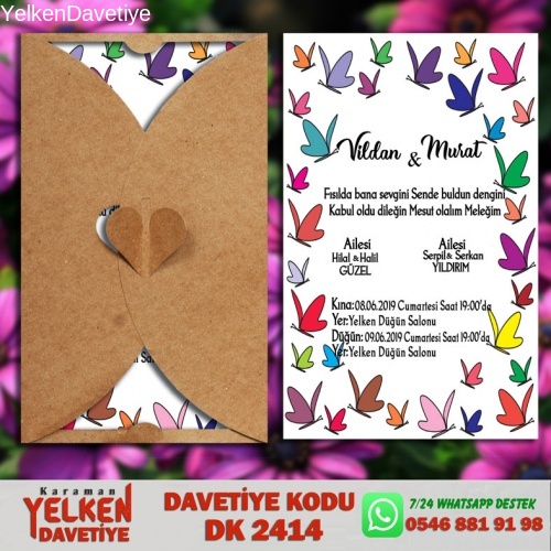 1000 Adet Kalpli Dikey Kraft Zarf Modeller